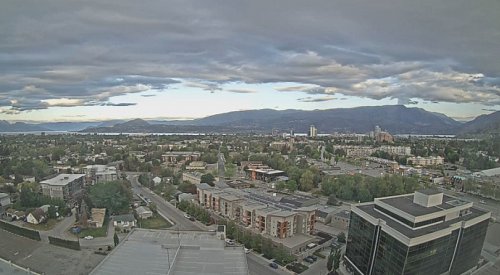 Kelowna weather: Cooler, chance of showers