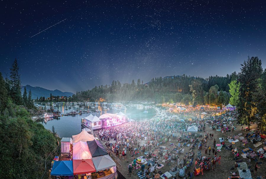 <who>Photo Credit: Adrian Wagner Studio</who>Talented photographer Adrian Wagner captured this nighttime shot of the picturesque music festival.