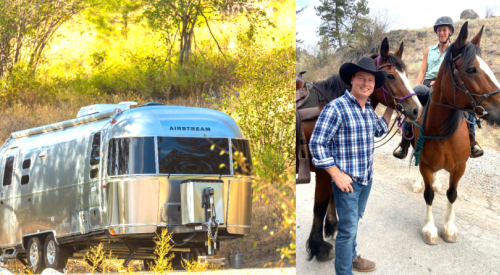 Wine tour by horseback, Airstream, hike, bike or electric people mover